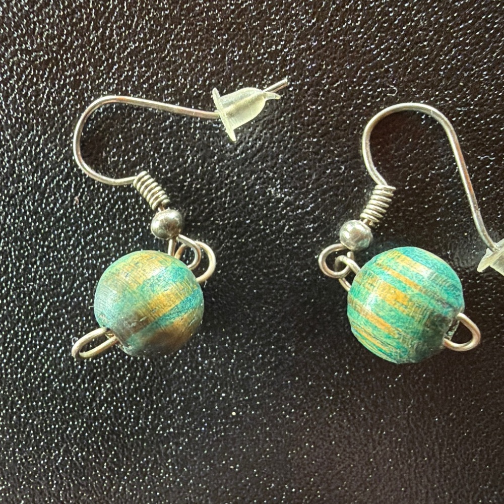 Handmade Wood Earrings